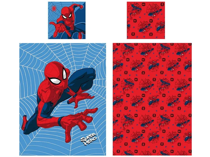 Bettwäsche SPIDERMAN 160x210cm + 1*65x100cm baumwolle