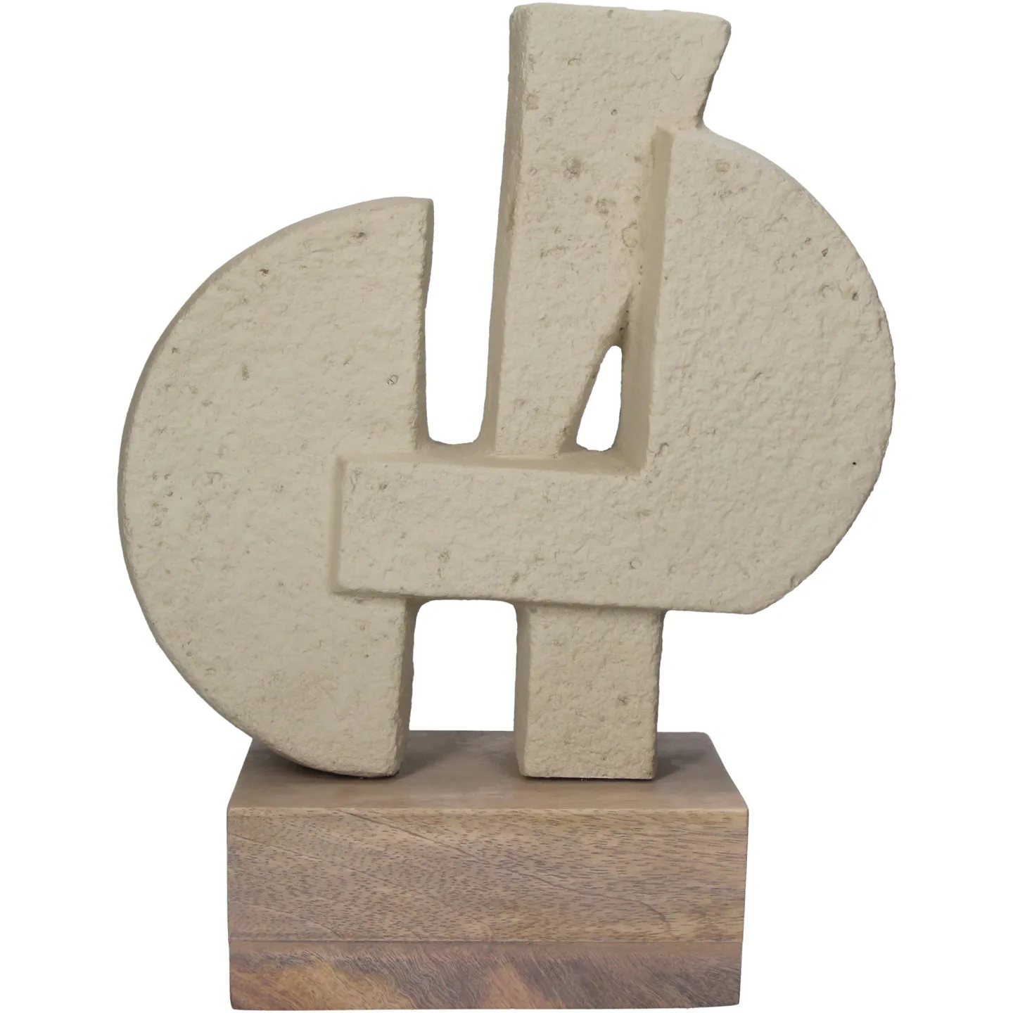 Kersten Objekt Papmaché, Beige H: 32 cm | Schubiger Möbel