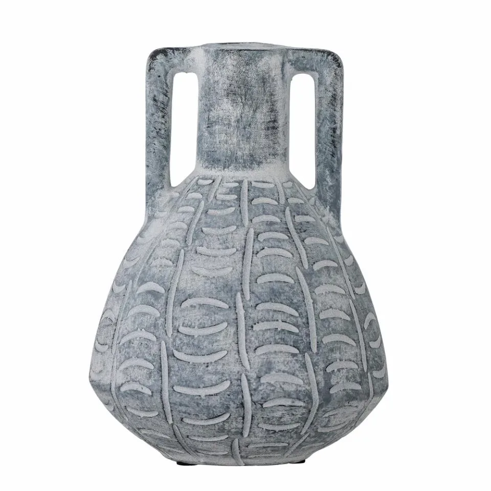 Bloomingville Rane Vase Ø14,5 cm Grau
