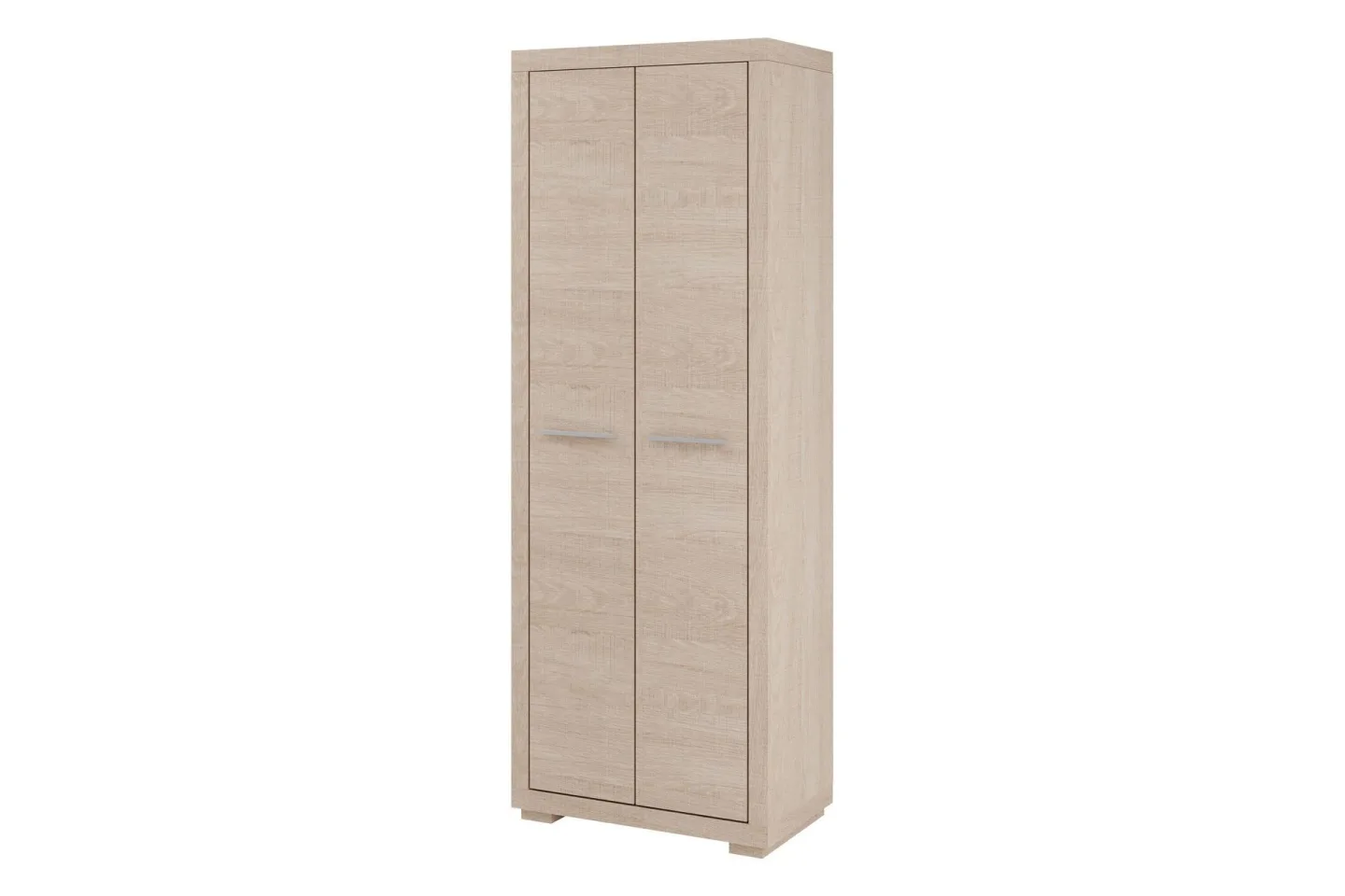 Vegas Bokhylla 70x40,5x192 cm LED-belysning - Beige/Grå