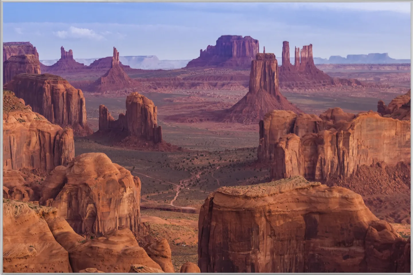 image LAND Bild mit Rahmen Monument Valley, Utah | Schubiger Möbel