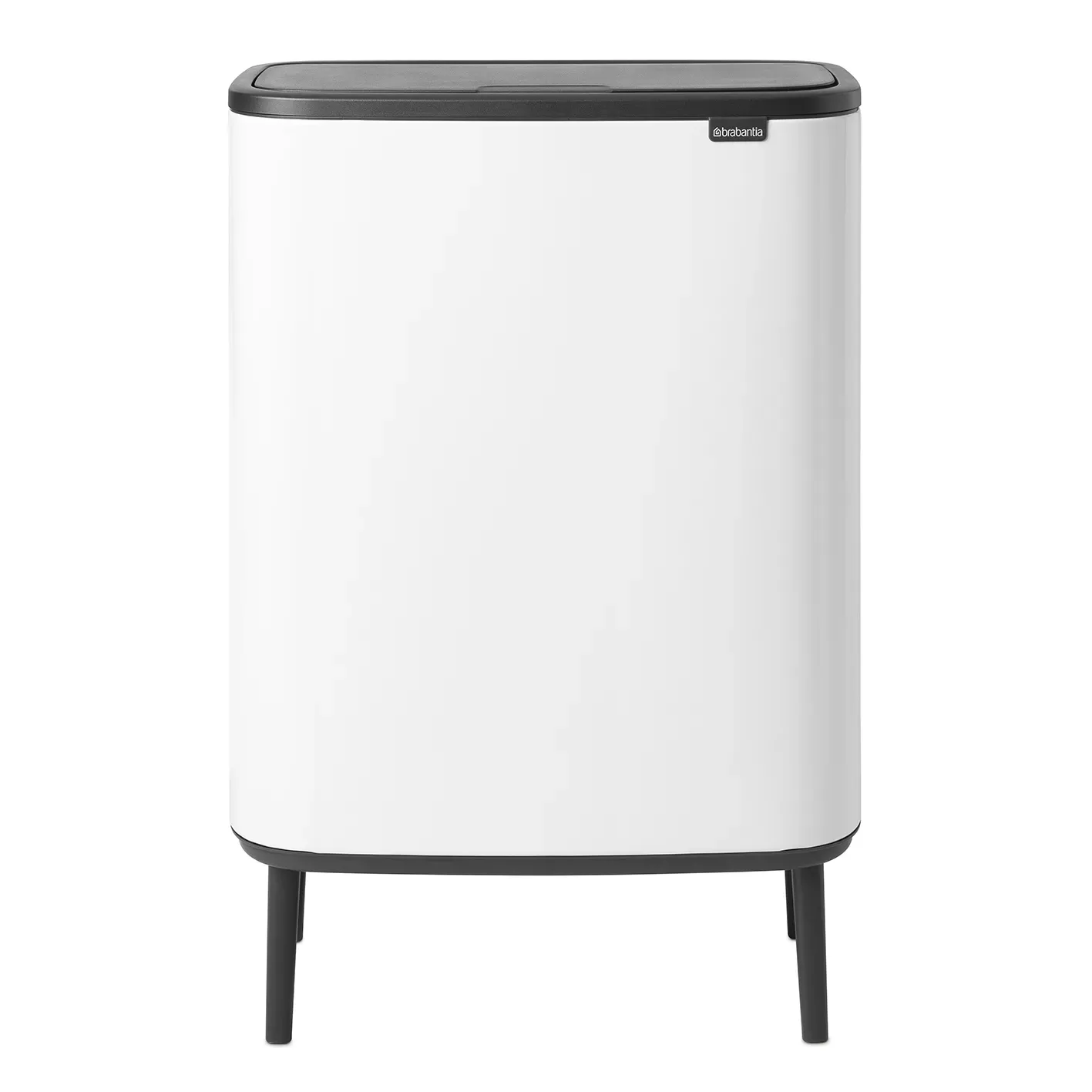 Brabantia Bo touch bin high 2x30 L Vit