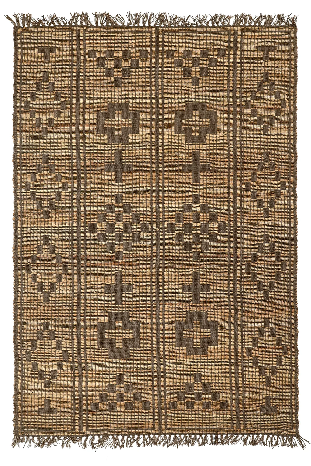 Juteteppe - Daria (brun) (Størrelse: 80 x 150 cm)