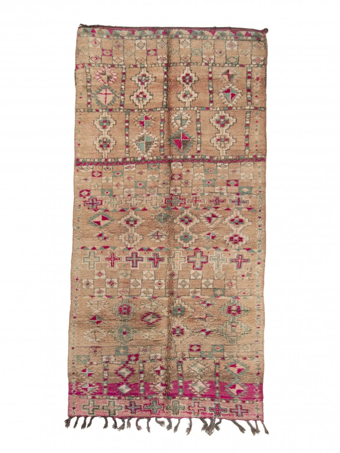 Kelim-teppe Marokkansk Azilal Special Edition 370 x 180 cm (Størrelse: 370 x 180 cm)