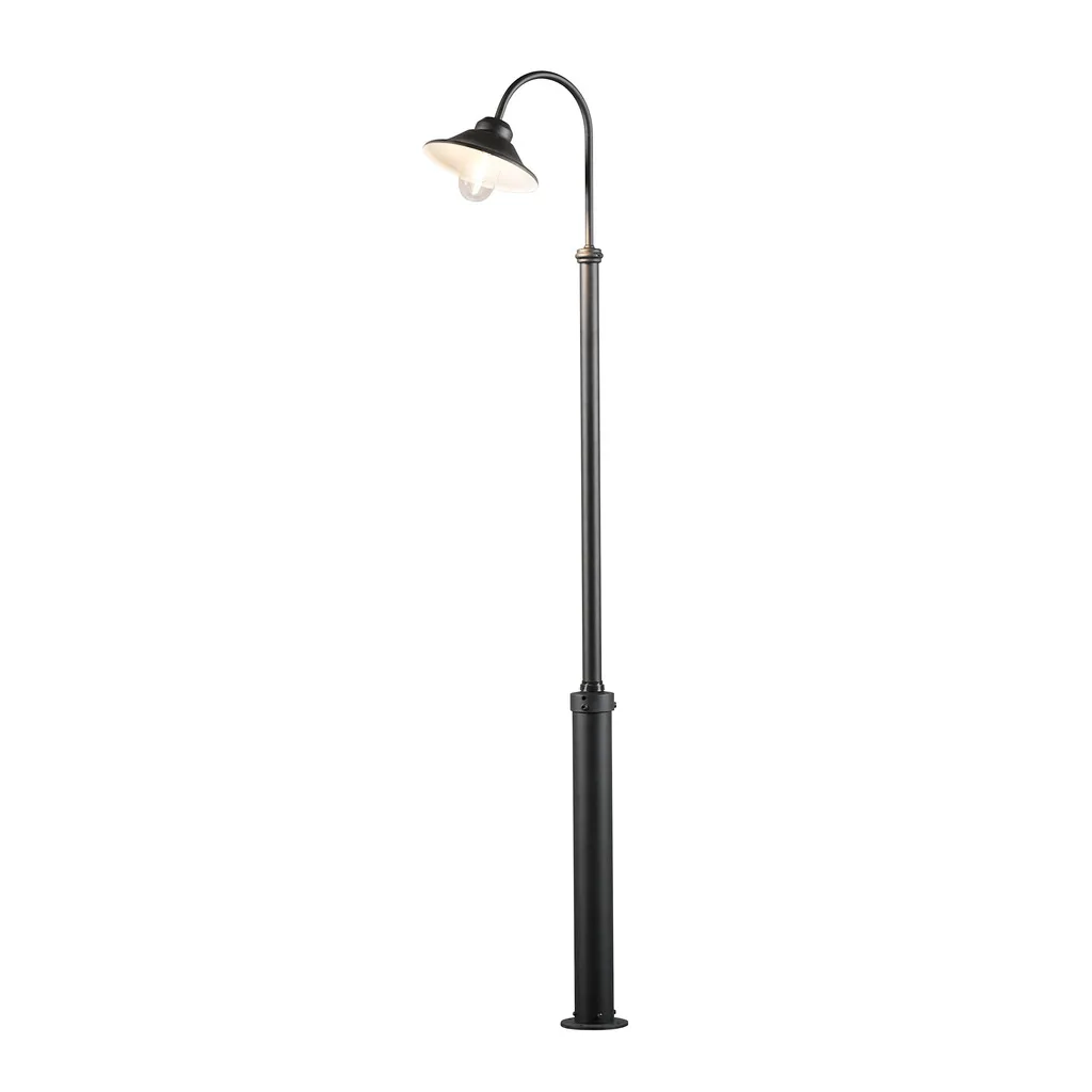 Konstsmide - Vega 240cm - Stolpe - Svart