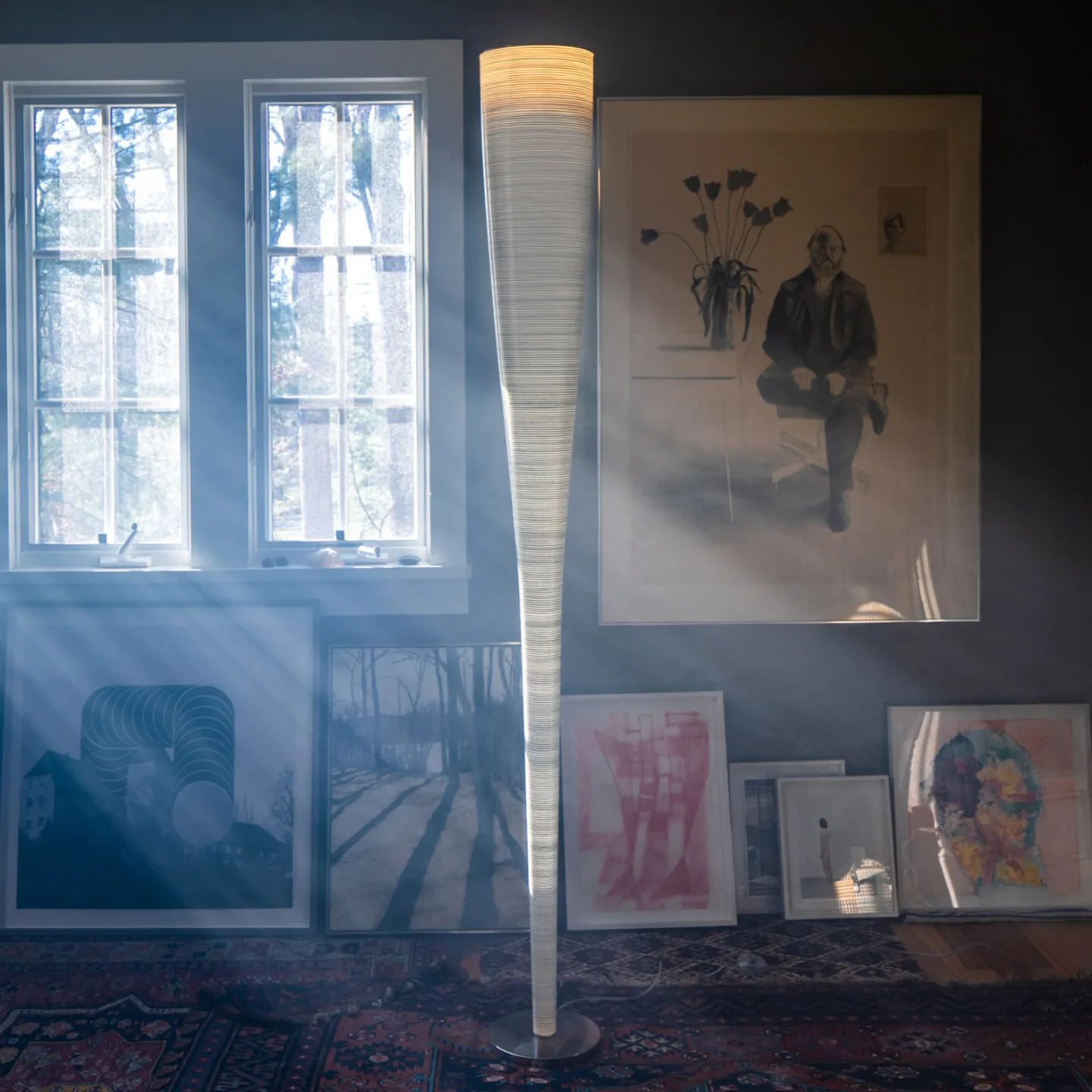 Mite R1 LED Stehleuchte Anniversary - Foscarini Mite Anniversario - Wohnzimmer - Design - Kunststoff