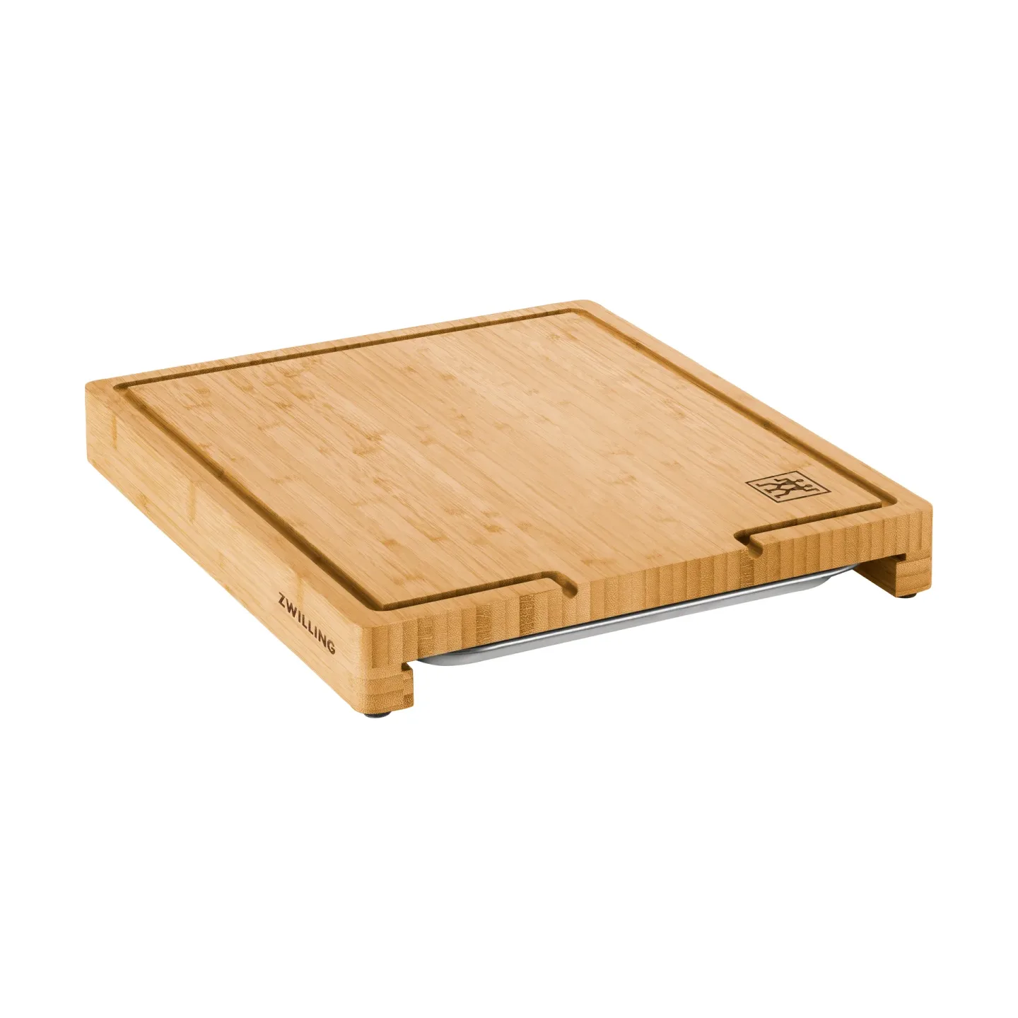 Zwilling Zwilling BBQ+ Schneidbrett mit Auffangschale Bambus 39x30 cm
