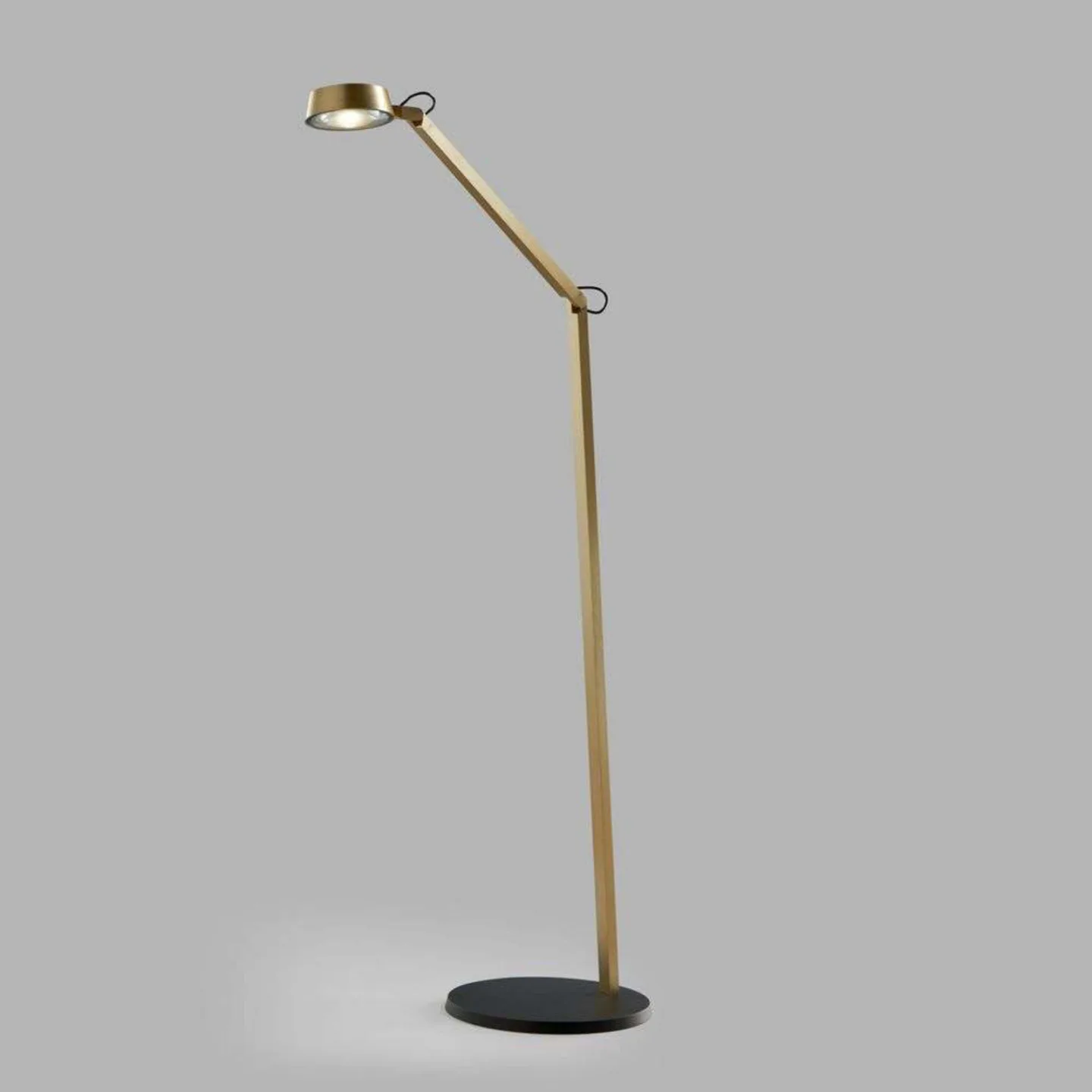 Dark F1 Stehleuchte Brass - LIGHT-POINT - Wohnzimmer - Aluminium