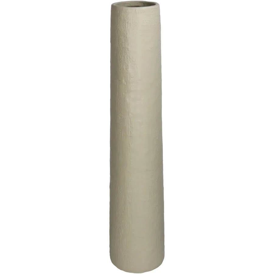 Vase Myko Beige Steingut 59.5 cm