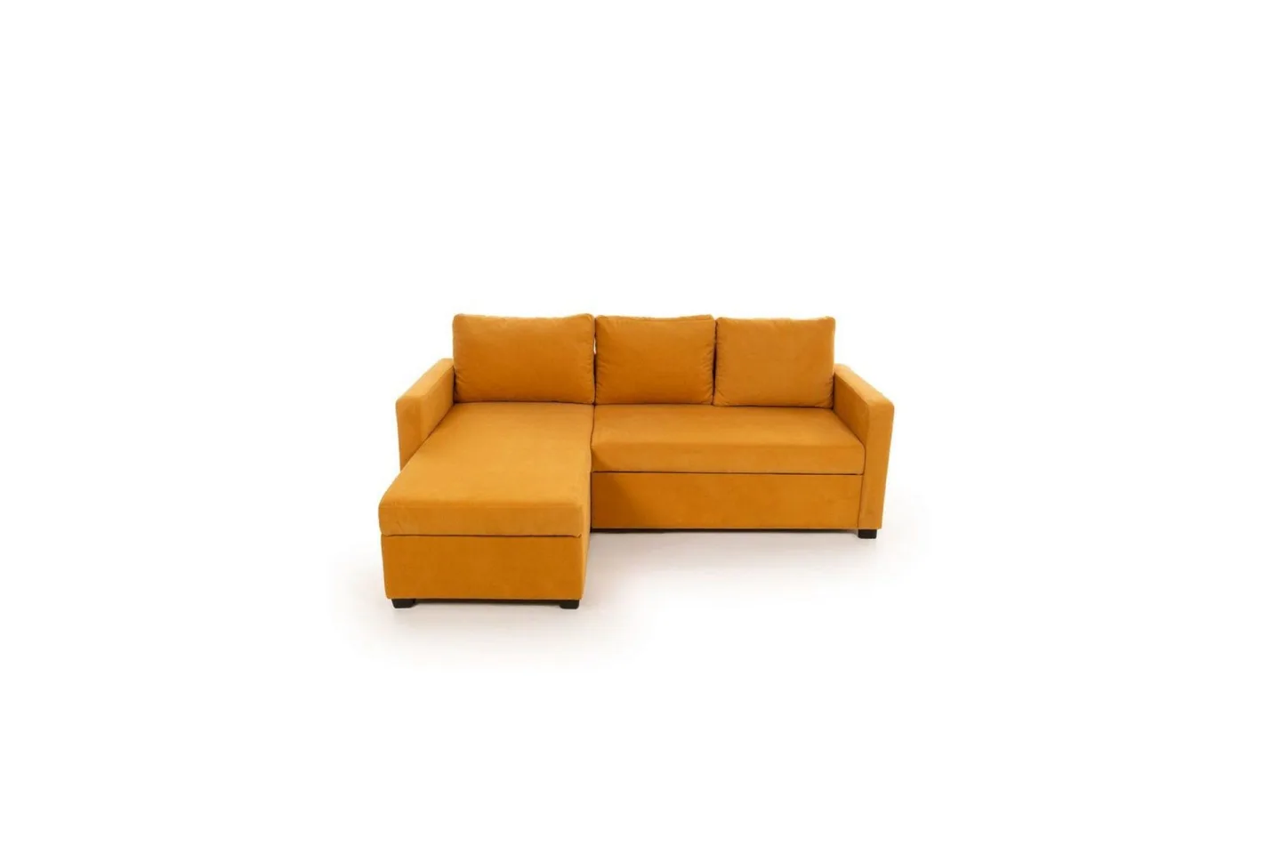Tareen Soffa med Divan 3-sits - Sennepsgul