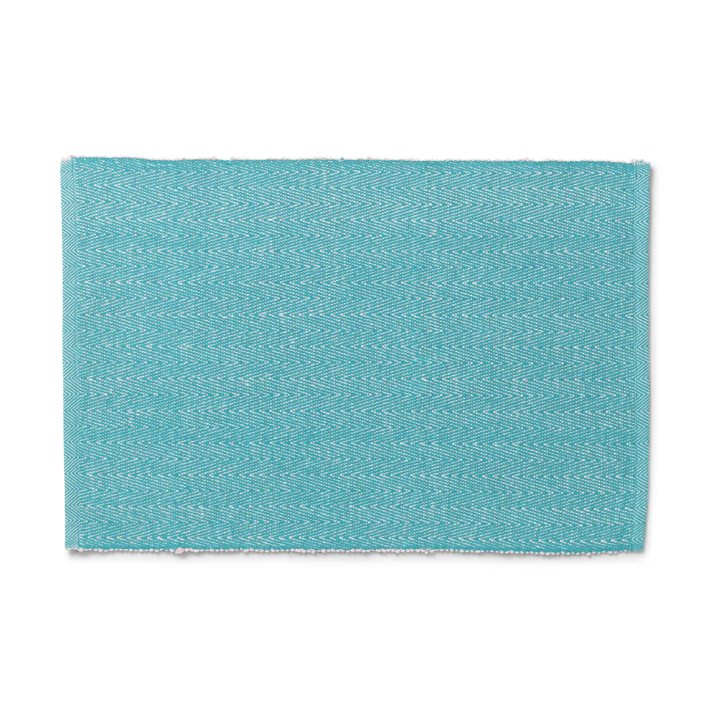 Lyngby Porcelæn Herringbone Platzdecke 30 x 43cm Türkis