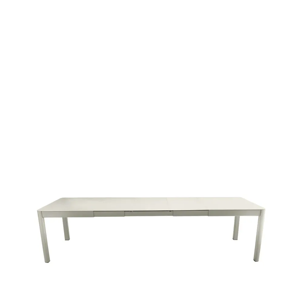 Fermob Ribambelle XL bord Clay grey (grå), 3 utdragningsskivor