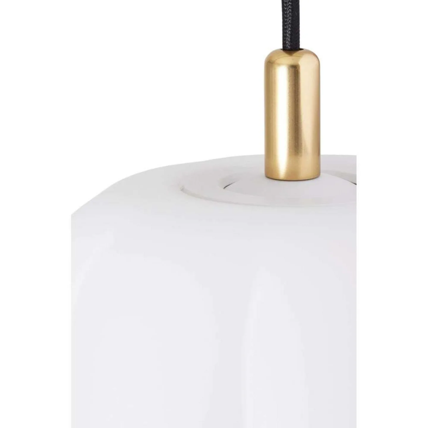 Pepo Pendel Small Ø20 Opal/Brass - Made By Hand - Spisestue - Glass