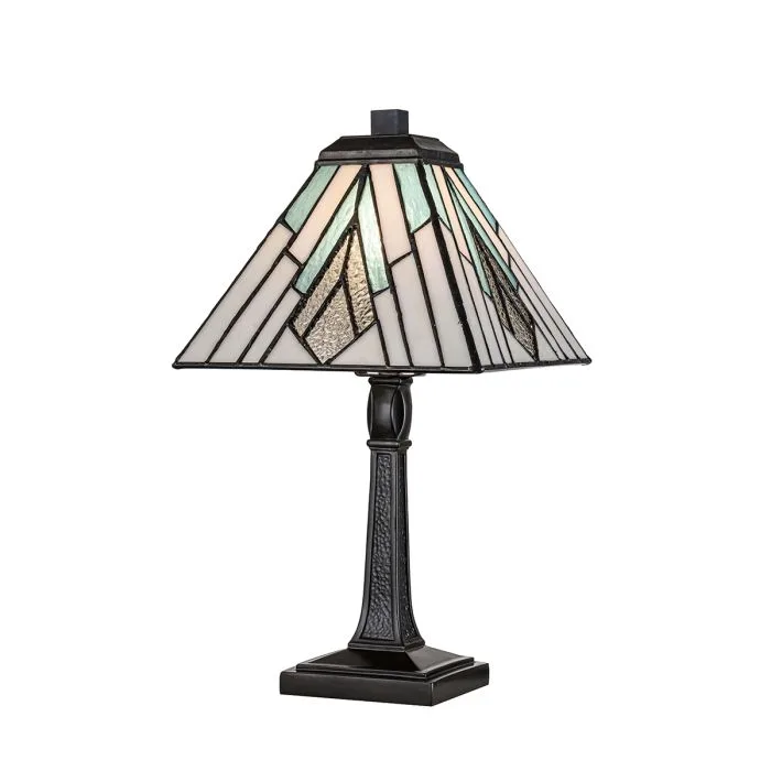 Elstead Lighting - Alderley 35cm - Tiffany lampor - Flerfärgad