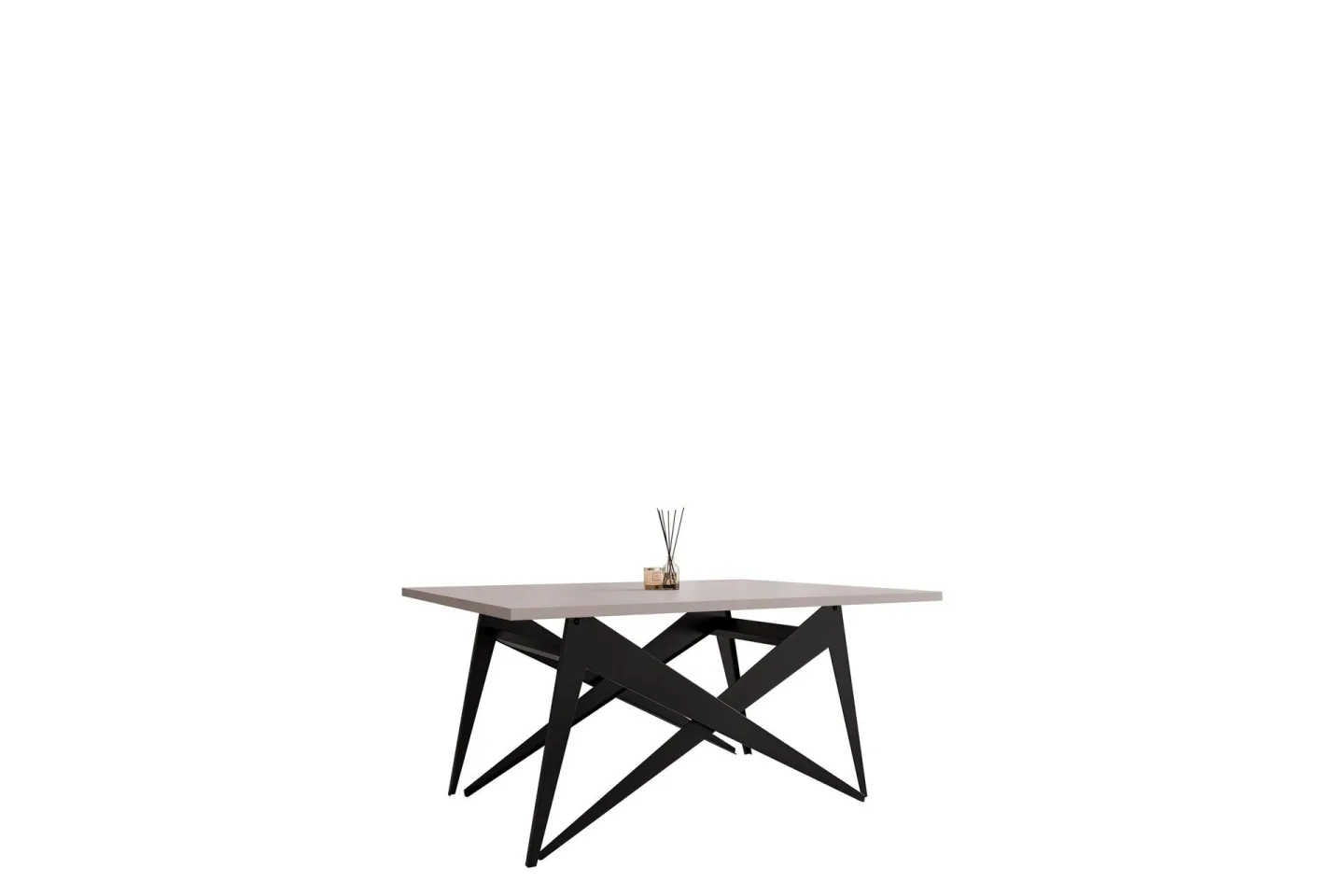 Seyloren Soffbord 90 cm - Svart/Beige