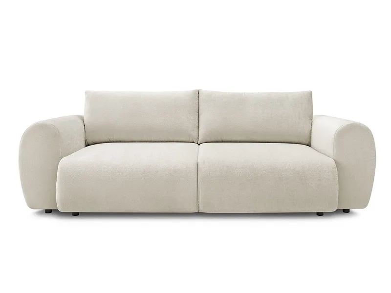 3er Sofa BOBOCHIC LUCIEN Stoff beige