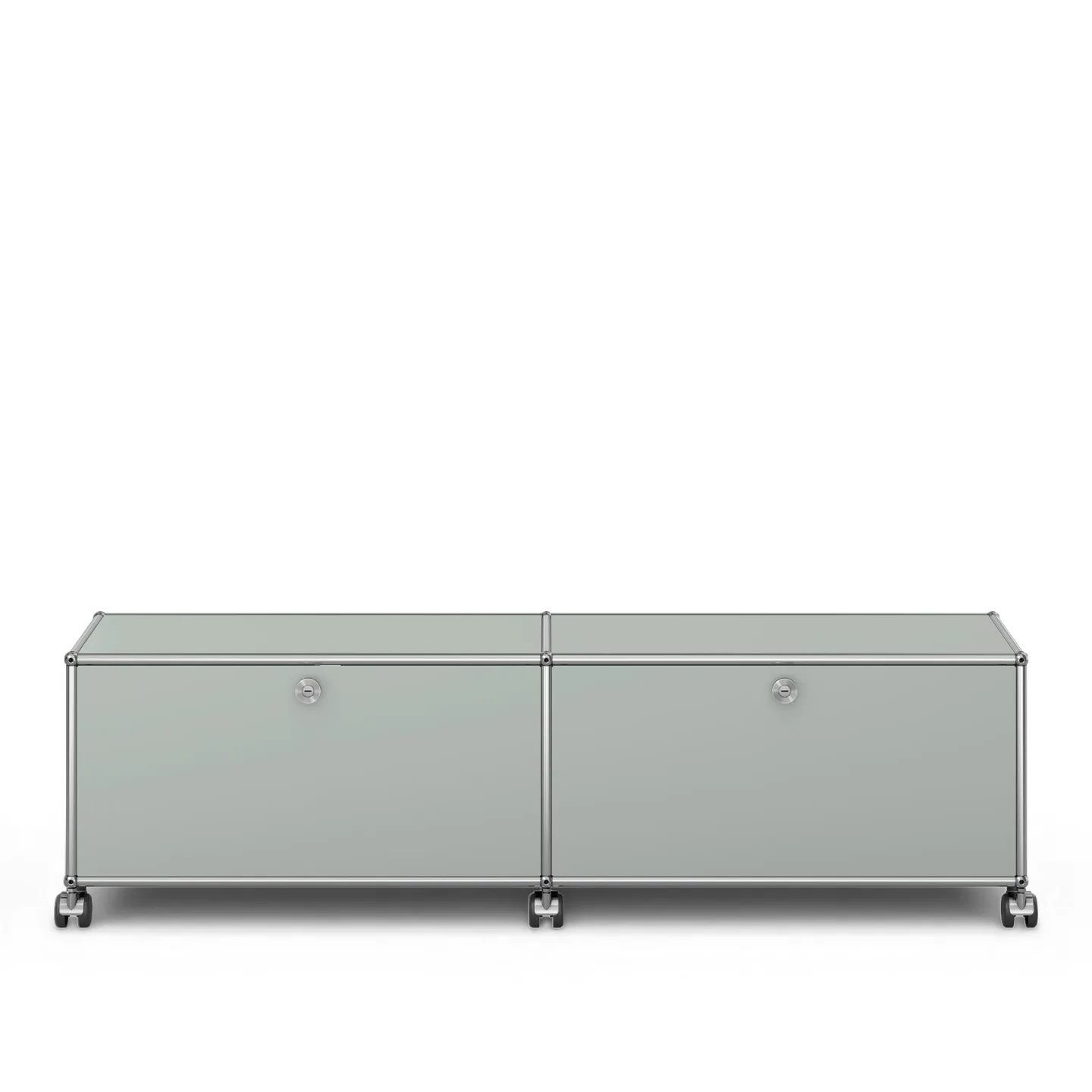 USM - USM Haller TV Furniture M61 Light Gray - TV-bänkar - Fritz Haller & Paul Schärer - Grå