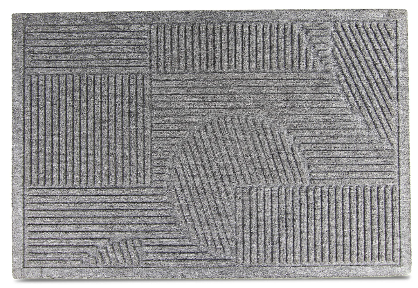 Dørmatte - Paige (grå) (Størrelse: 60 x 90 cm)