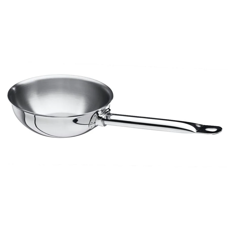 Sauteuse Multi-Metall Grau Edelstahl 16 cm