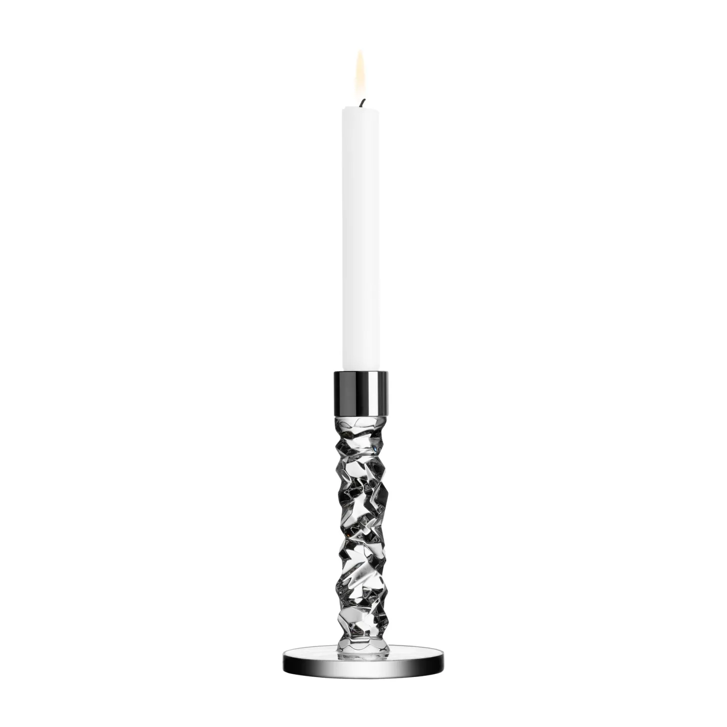 Orrefors Carat ljusstake liten 18,3 cm