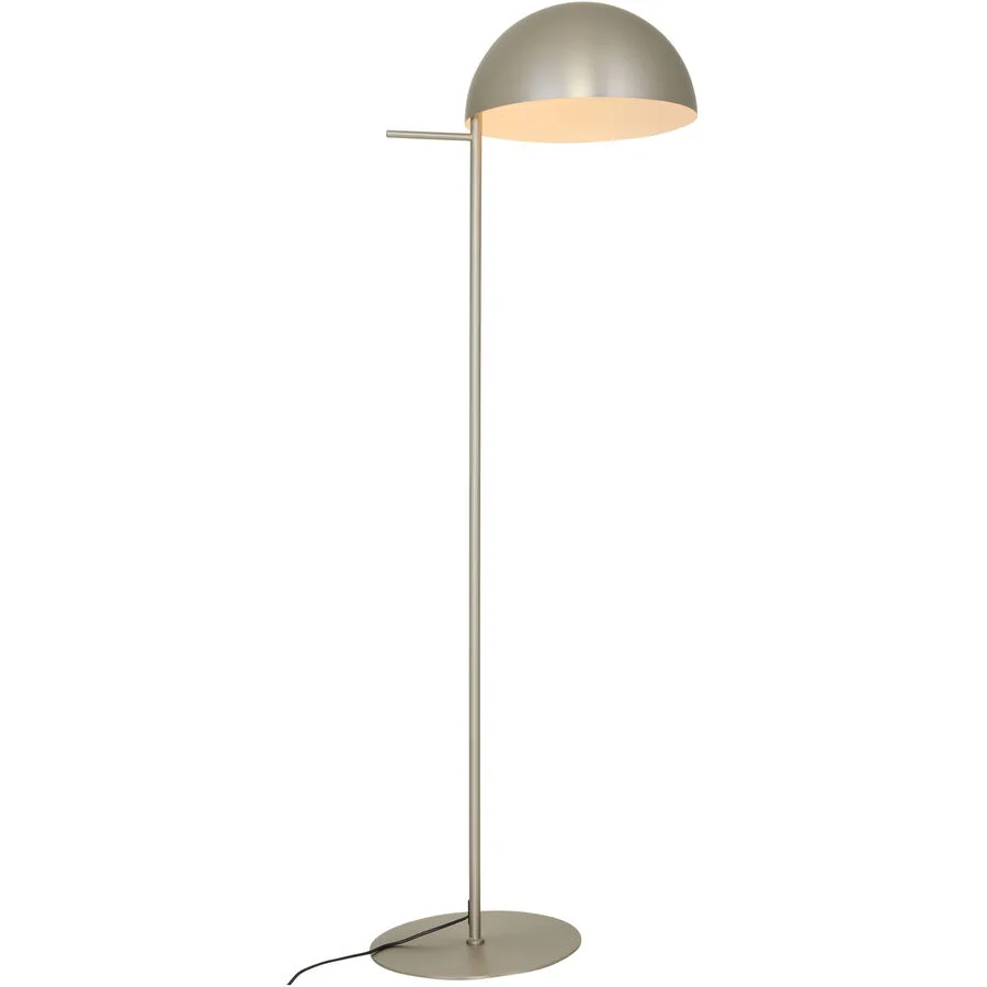 Stehlampe Tassilo Aluminium eloxiert / grau gebürstet E27
