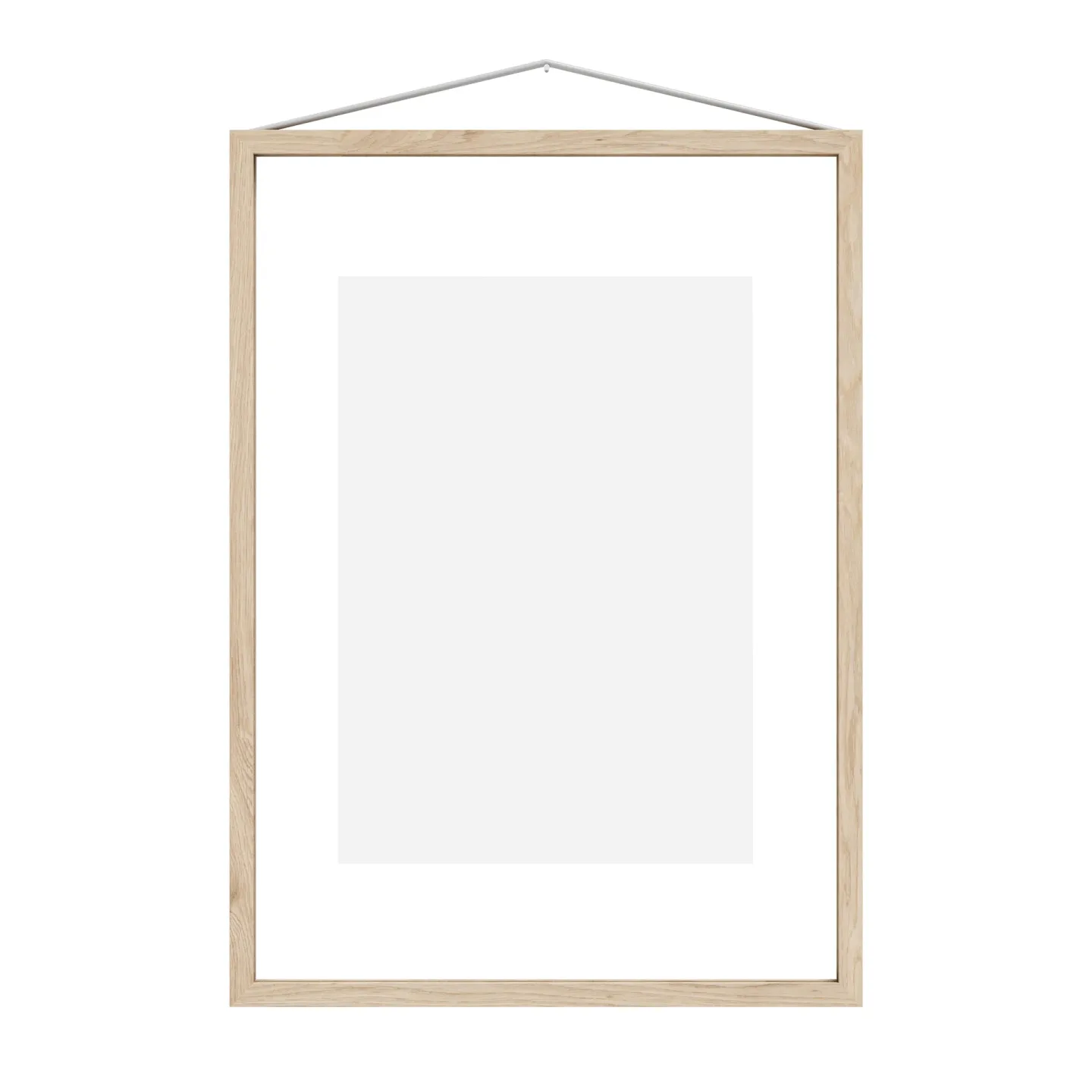 MOEBE Moebe Rahmen aus Esche A3 31,9 x 44,1 cm Transparent, Wood, Black