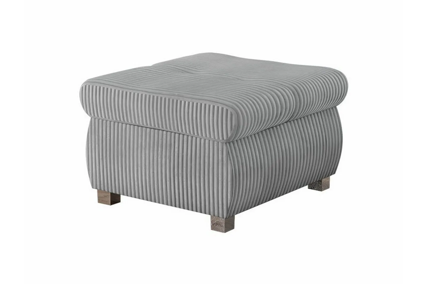 Cerys Fotpall 60 cm - Grå