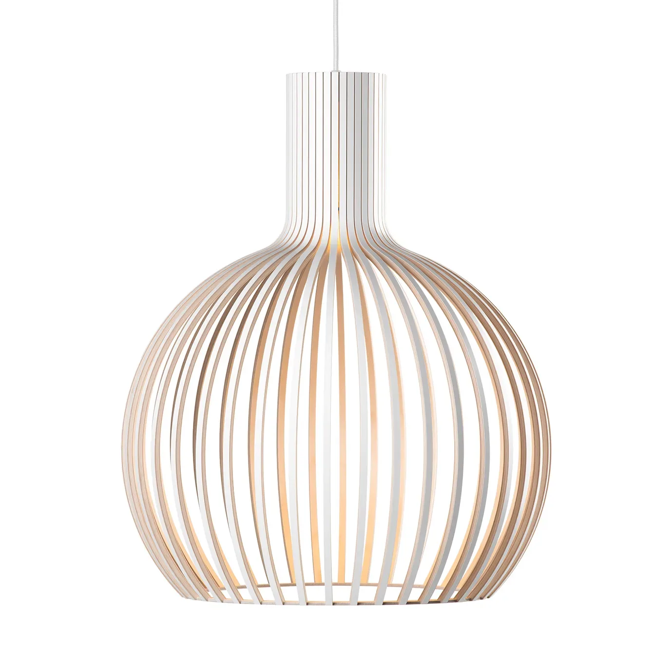 Secto Design Octo Small 4241 taklampa Vit laminat