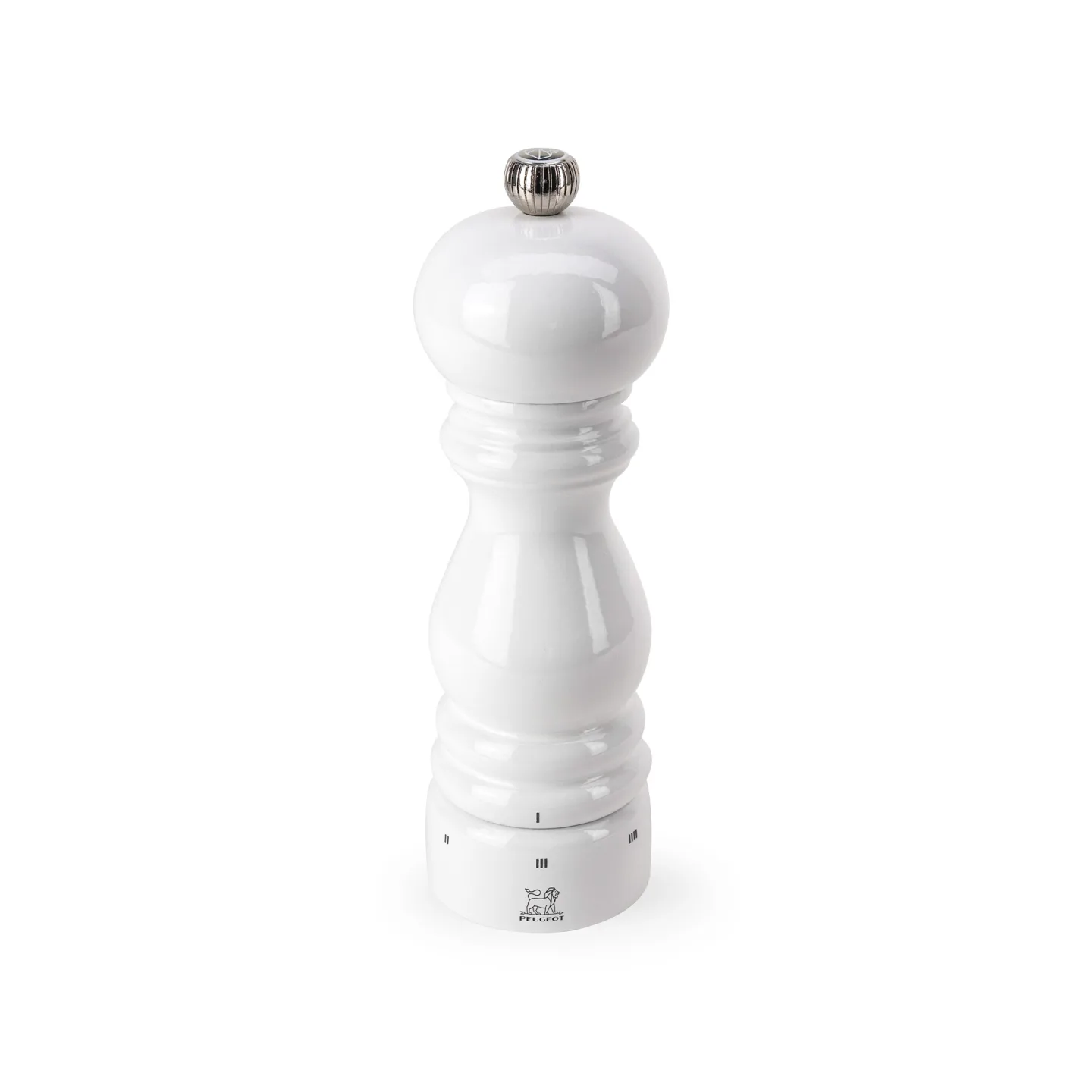 Peugeot - Paris u'select saltkvarn laquered white 18 cm - Kvarnar - Vit - Trä