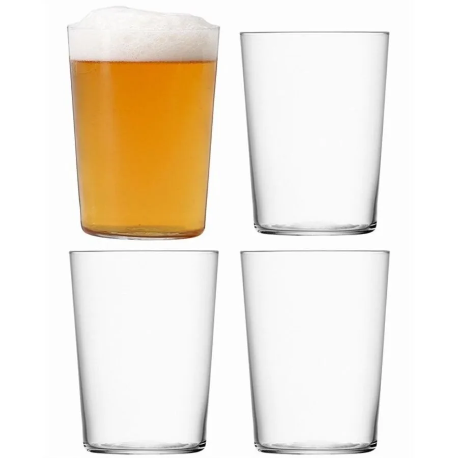 LSA International Becher-Set GIO glasklar Glas H 12 cm 0.56 l 4 Stk