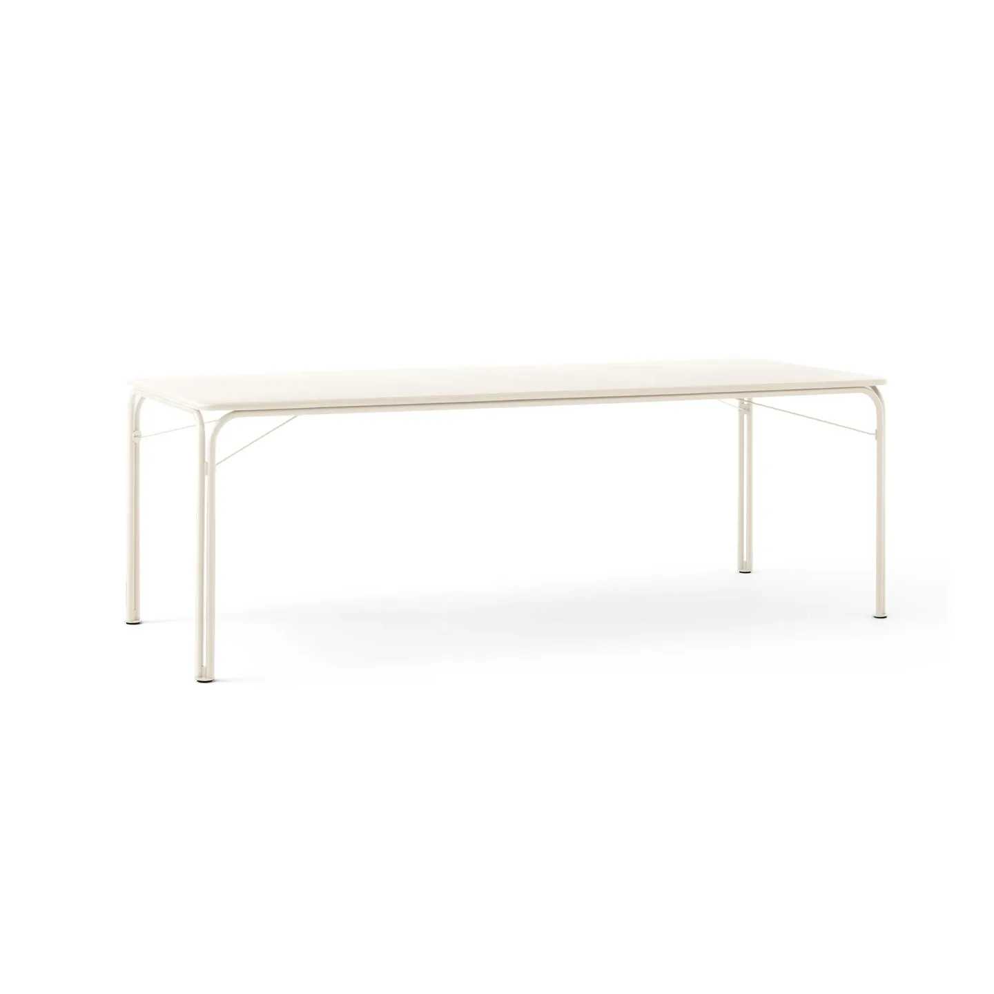 &Tradition Thorvald Outdoor SC99 Esstisch 220 cm Ivory