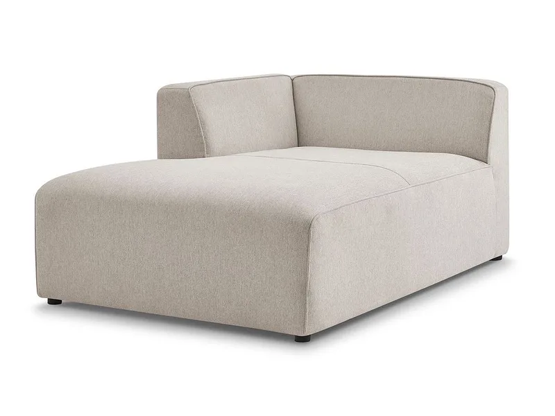 Récamière BOBOCHIC MEGEVE Stoff chiniert beige