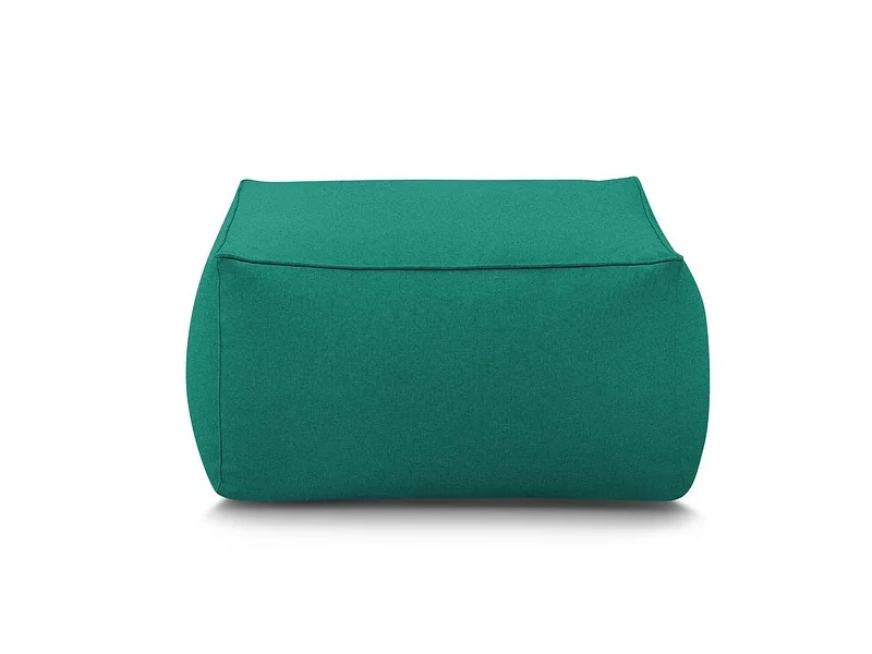 Gartenhocker BOBOCHIC RIVIERA Stoff Hellblau