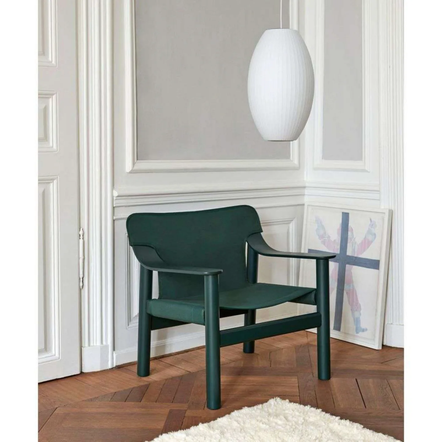 Nelson Cigar Crisscross BB hengelampe Ø33cm - Herman Miller HAY - Spisestue - Plast