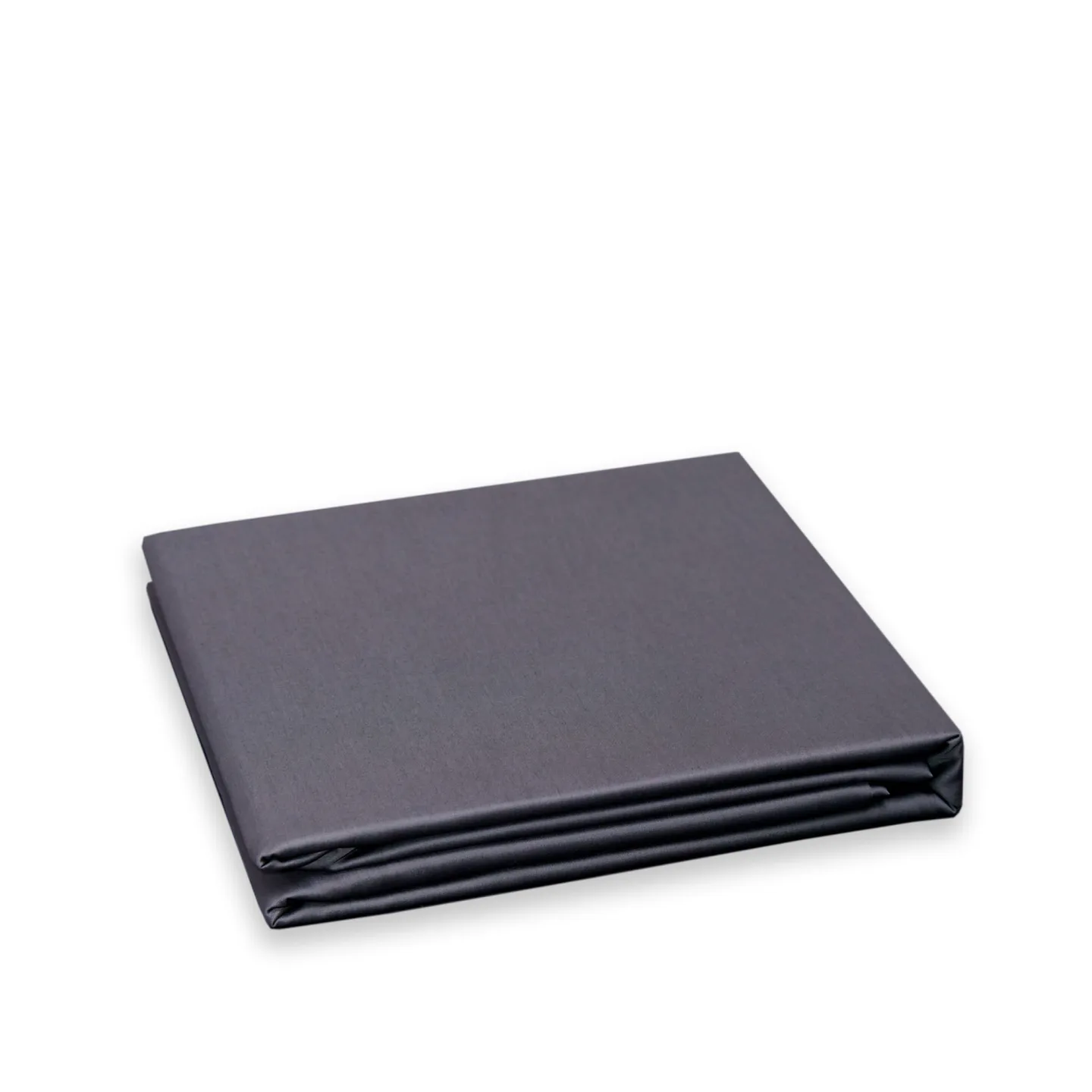 Ogland - Shade kuvertsytt underlakan satin antracite grey 180x200 cm - Lakan - Bomull