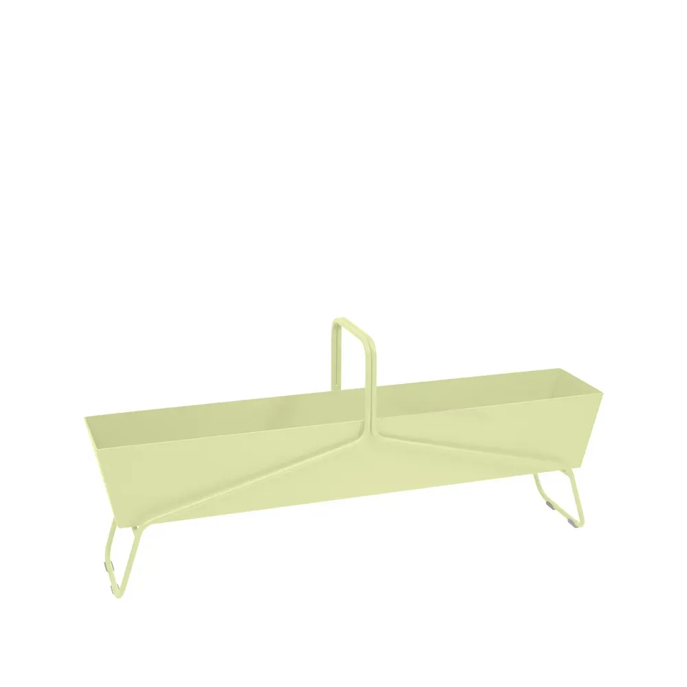 Fermob Basket long planteringsbox Frosted lemon (gul)