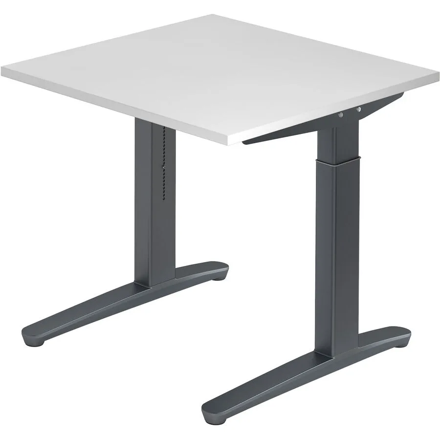 Schreibtisch Office weiss Holzwerkstoff B 80 T 80 cm