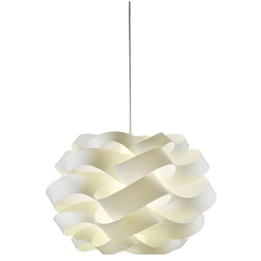 Pendellampe Cloud Weiss Kunststoff 60 cm 40 cm