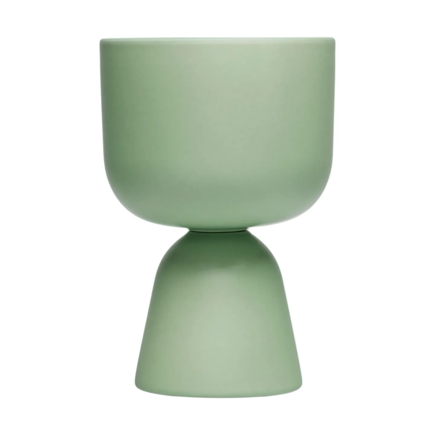 Iittala Nappula Blumentopf Matt mint, 19x12,5 cm