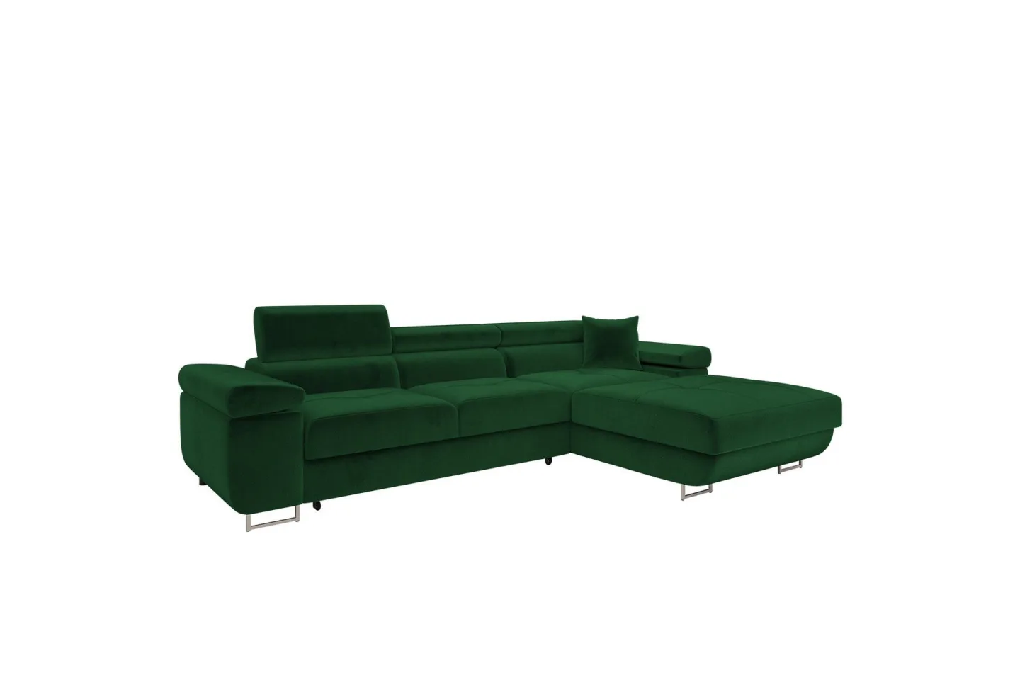 Gabina Soffa med Divan 3-sits - Grön