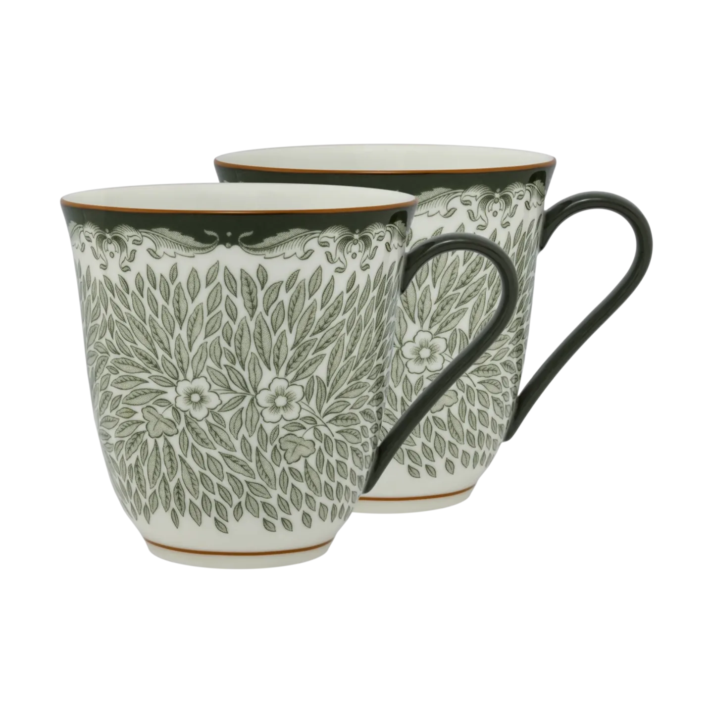 Rörstrand Ostindia Floris Tasse 30 cl 2er Pack Grün