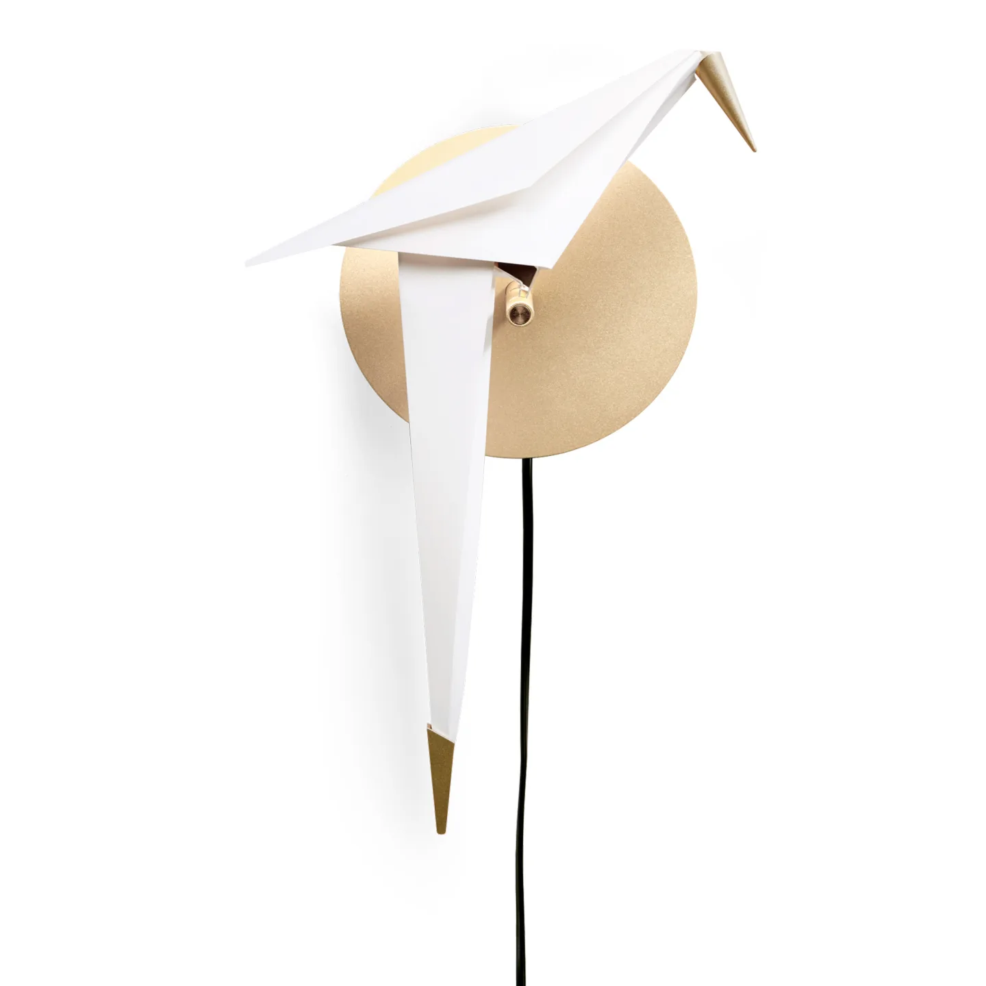 Moooi - Perch Light - Vägglampa, Liten - Vägglampor - Umut Yamac - Guld - Metall