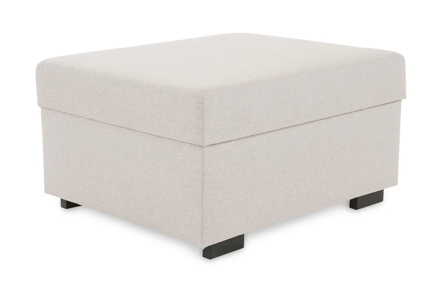 Crazy Fotpall med Förvaring 80x65 - Beige