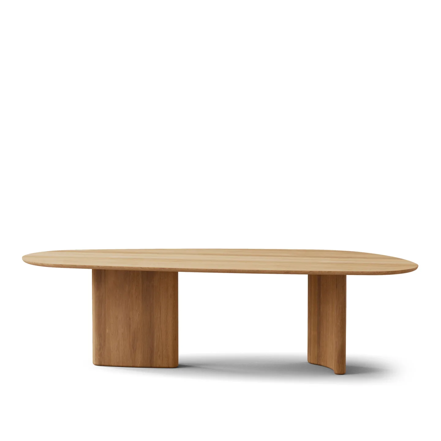Dk3 - Tangent Table Rectangular L270 x W110 x H72 cm Max 2 extension leaves Oak - oil - Matbord - Beige