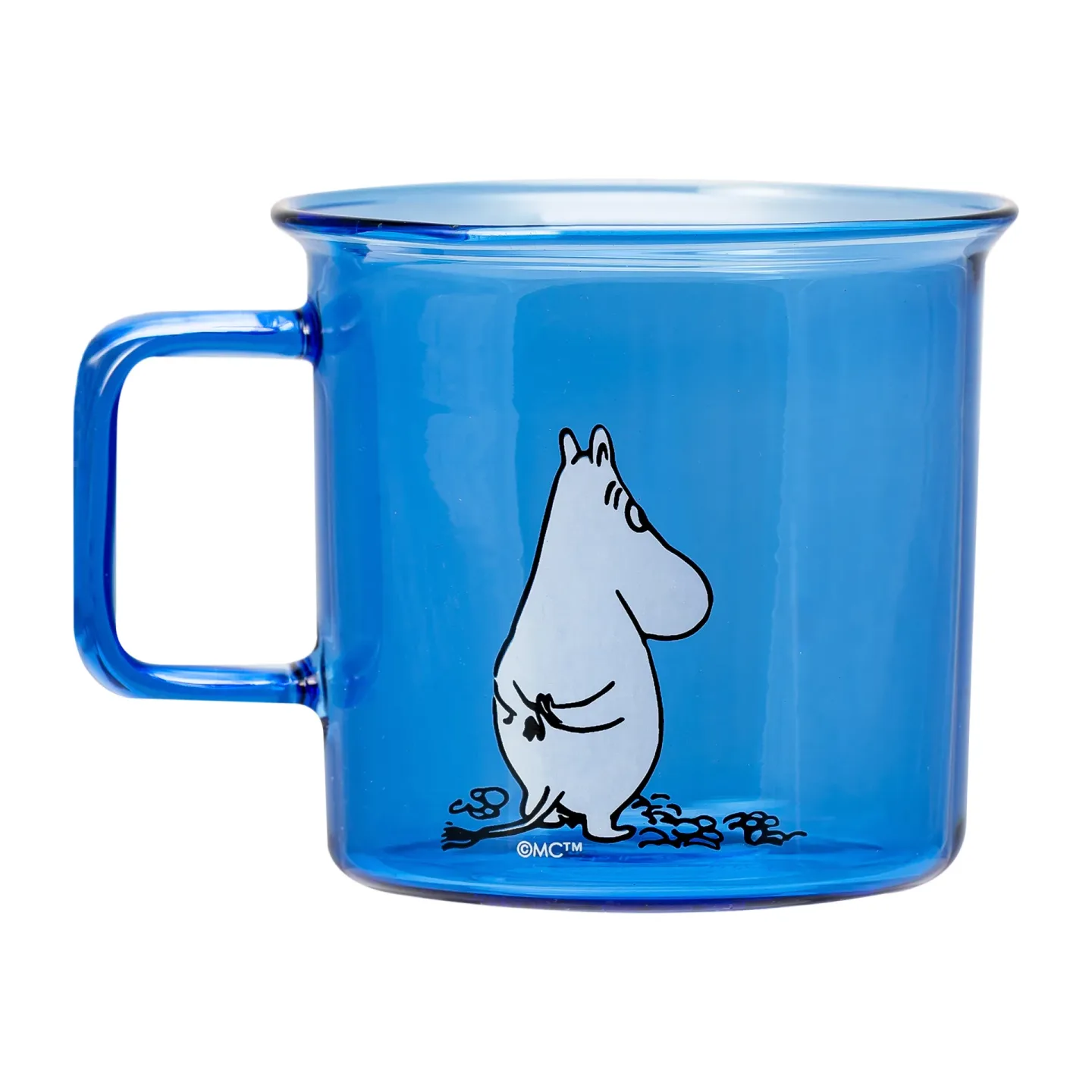 Muurla Moomin Glastasse 35cl Blau
