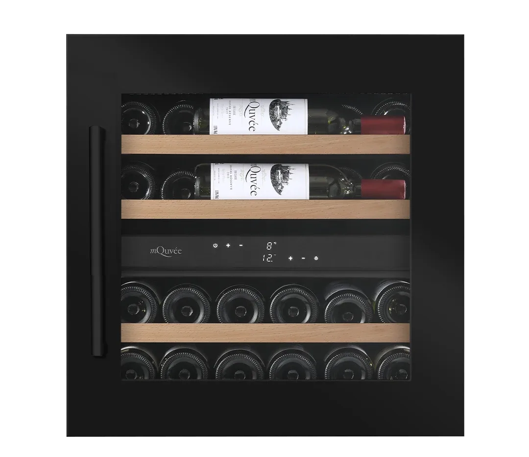 Einbau-Weinkühlschrank - WineKeeper 25D Anthracite Black