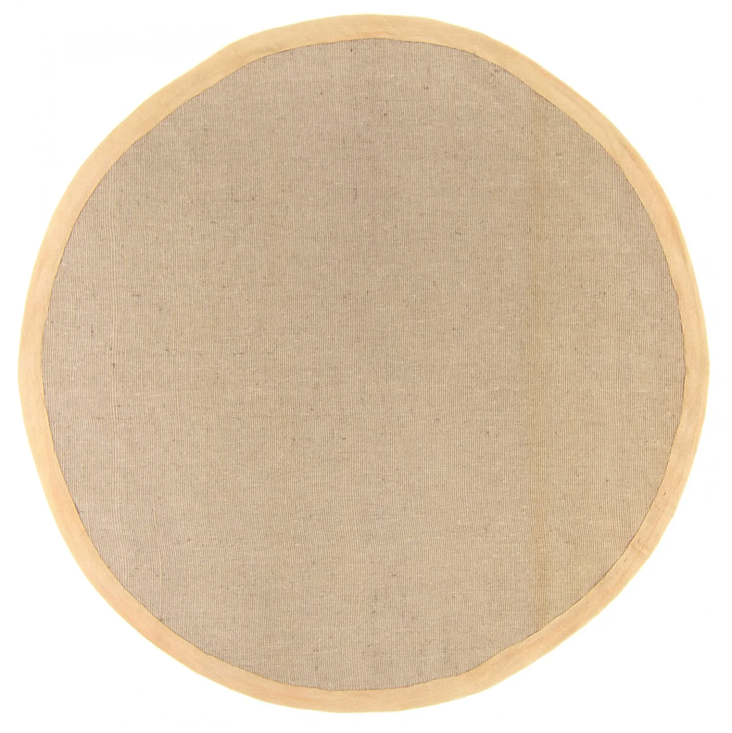 Runde tepper (sisal) - Agave (lett taupe) (Størrelse: Ø 200 cm)