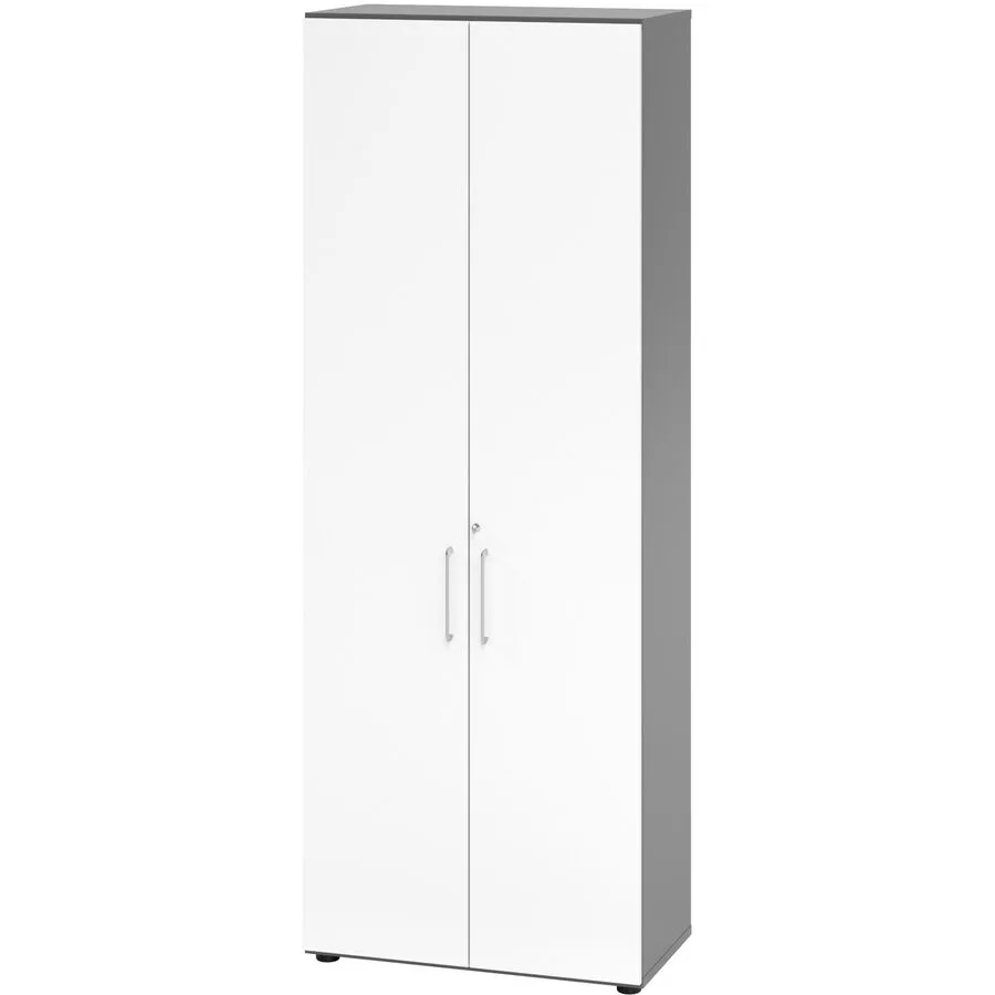 Aktenschrank Office weiss, grau Holzwerkstoff B 80 cm H 215.4 cm