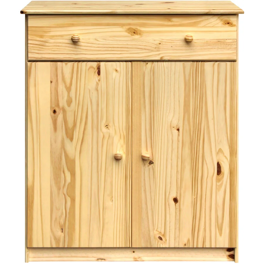 Kommode Amey Natur Kiefer massiv B 91 H 107 cm