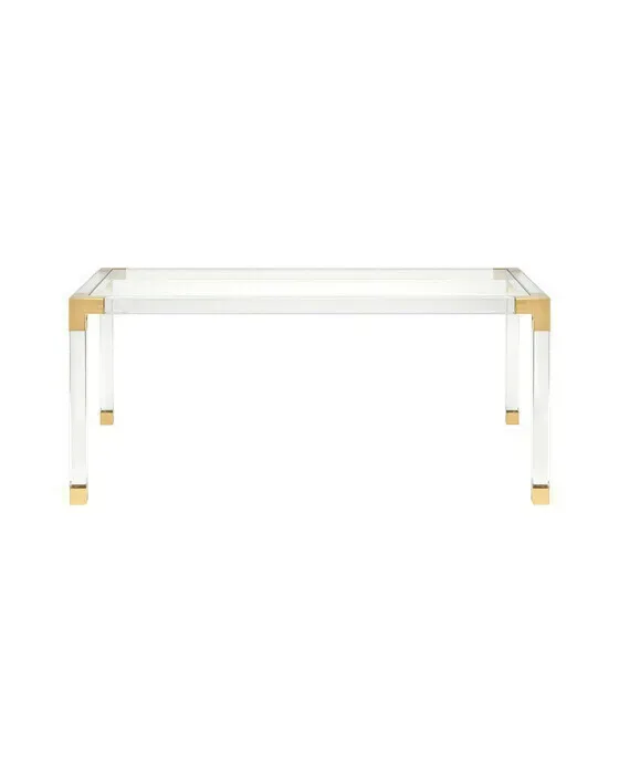 Jacques Dining Table Brass